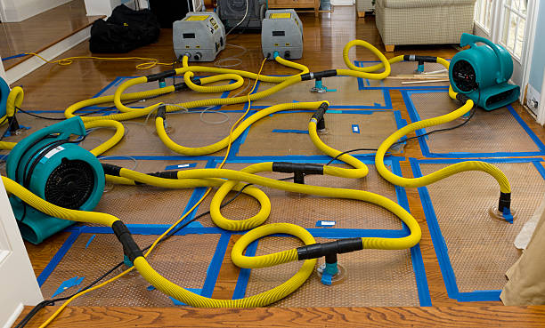 Professional Burst Pipe Water Damage technician working in North Brookfield, MA